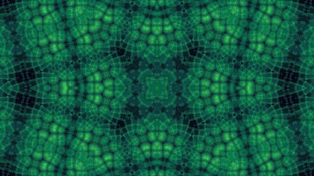 Green - pattern, fractal, green, abstract