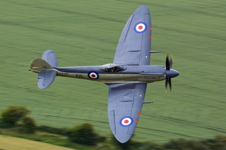 Supermarine Seafire - british navy, royal navy, supermarine seafire, world war two