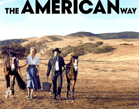 The American Way - women, fun, female, boots, hats, fashion, models, western, cowboys, girls, cowgirls, style, Vogue, horses, magazines, ranch