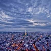 paris cityscape