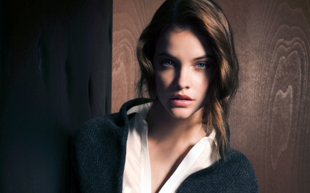 Barbara Palvin - white, woman, brown, girl, barbara palvin, black, model