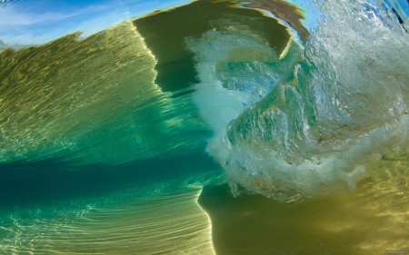 Wave - abstract, water, summer, photography, sea, ocean, tropic, wave