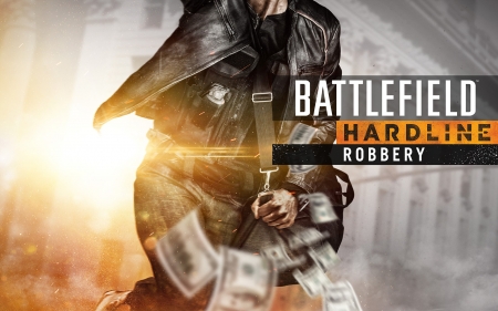 Battlefield Hardline Robbery - robbery, Hardline, video, Battlefield, games