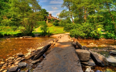 Exmoor, England - nature, park, lake, exmoor