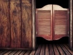 Saloon doors