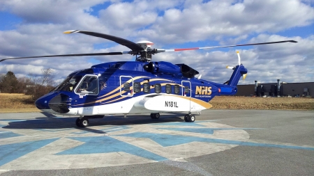 Norsk Helikopterservice - Helicopter, N181L, Norsk, Transport