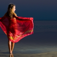 Lady in Red