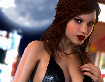 Lara Croft - game, fantasy, woman, rendering, girl, tomb raider, Lara Croft