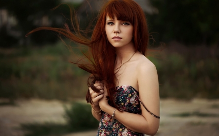 RedHead - RedHead, girl, women, model