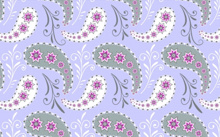 Pattern - white, blue, green, indian, turkish cucumber, pattern, texture, pink