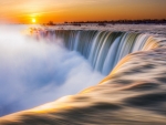 spectacular power of niagara falls hdr