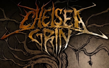 Chelsea grin - Death core, Arbol, Chelsea grin, Amarillo