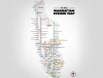 The Real Manhattan Subway Map