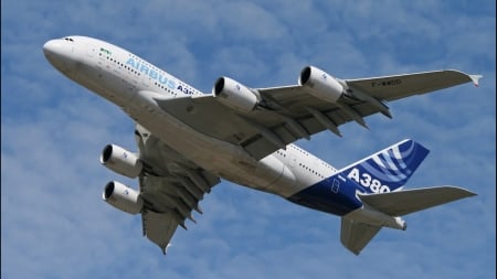 Airbus A380 - Transport, A380, Plane, Airbus