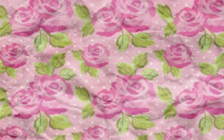 Texture - paper, flower, pattern, rose, pink, texture, green