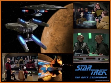 Star Trek: The Next Generation - trek, spaceships, star trek, next generation, peak performance