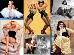 Icons Marilyn Monroe and Jane Russell