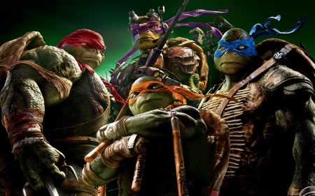 Teenage Mutant Ninja Turtles (2014) - Dracula Untold, Persona 4, Spider-Man, Transformers