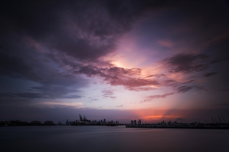 Clouds - water, nature, Clouds, ocean, sky