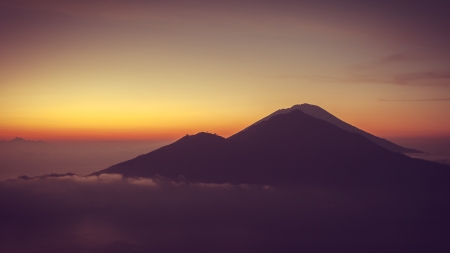 Sunset - cloud, Sunset, nature, sky