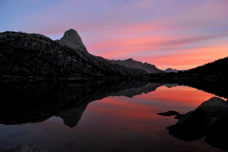 sunset - cool, river, fun, sunset, nature, mountain