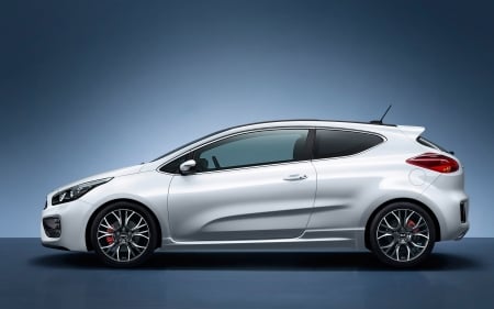 kia pro ceed gt - white, kia, korean, ceed