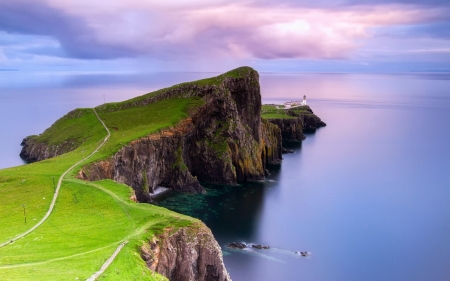 Isle of Skye - of, nature, sky, clouds, isle, skye