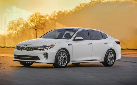 kia optima - kia, reflection, optima, korean