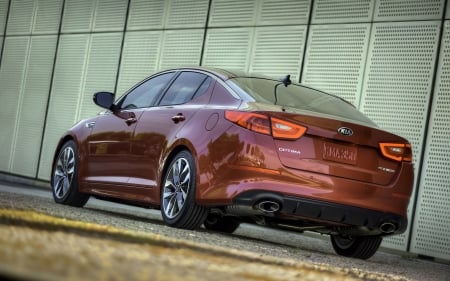 kia optima - kia, optima, korean, building