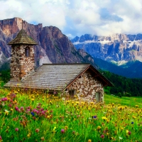 Church in Alps