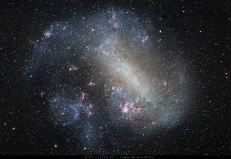 The Large Cloud of Magellan - fun, stars, cool, galaxies, space