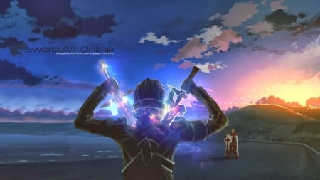 kirito vs kayaba akihiko - epic, dual wielding, kirito, sword art online