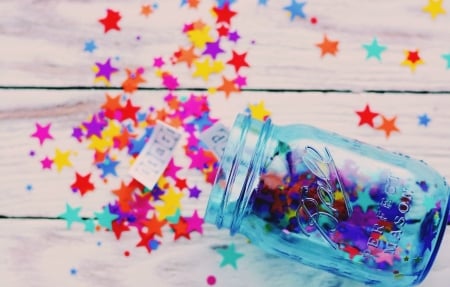 Dream - bottle, blue, glitter, dreams