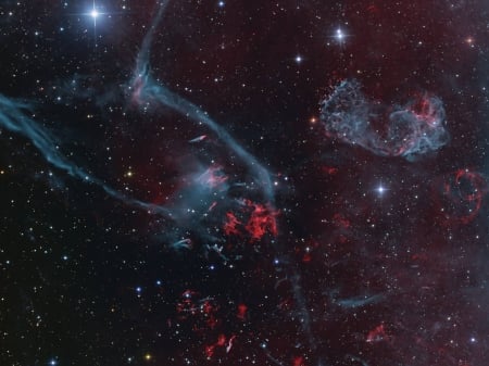 Puppis A Supernova Remnant - space, fun, stars, cool, galaxy