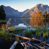 Jackson Lake at sunrise