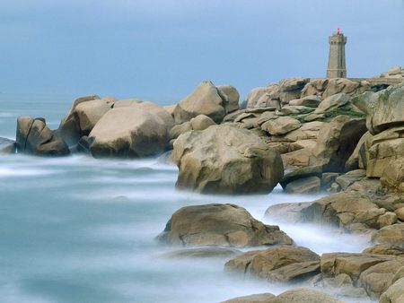  lighthouse beach - beach, sky, landscape