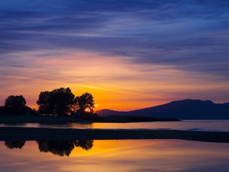 sunset beauty - sky, sunset, landscape