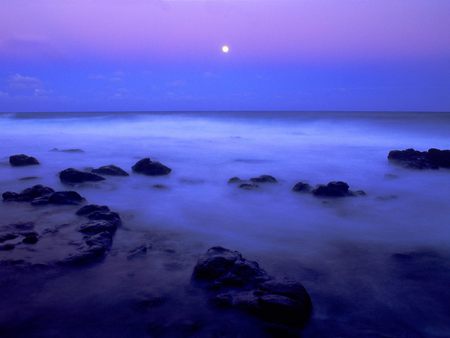 island_mist - landscape, beach, sky