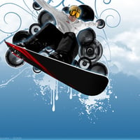 Vector Snowboarder