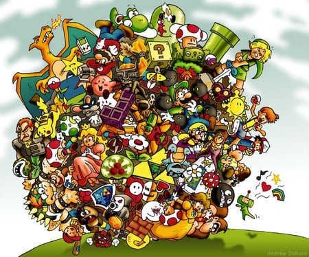 Katamari - mario, games, nintendo, classic