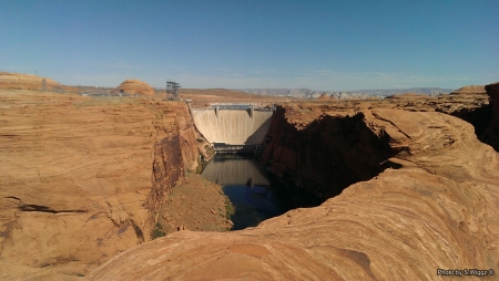 Glen Canyon Dam, Arizona - nature, arizona, dam, canyon, glen