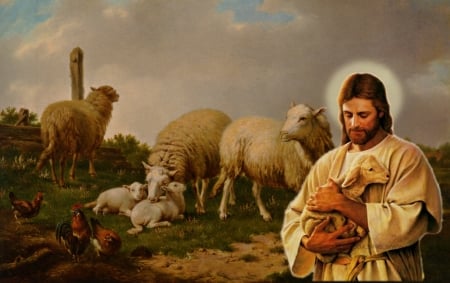 The LORD is my shepherd - christ, jesus, love, bible