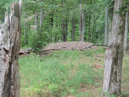 Rock Grave - nature, rock pile, rural, tennessee