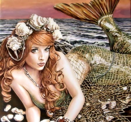 Mermaid - pretty, fantasy, lovely, mermaid