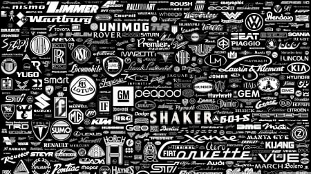 vehicle brands - vehicle, name, brand, logo