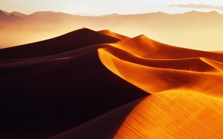 Desert - dunes, sand, Desert, sky