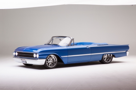 1961-Ford-Sunliner - classic, conv, muscle, blue