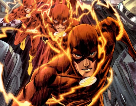 Flash - fast, flash, hero, dc