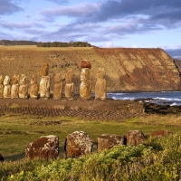 The Moai Statues on Easter Island