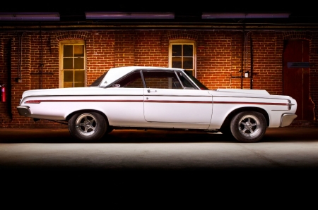 1964-Dodge-Polara - classic, mopar, 1964, whjite